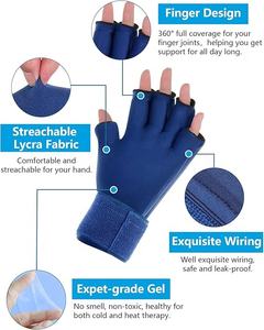 Dita <span class=keywords><strong>artrite</strong></span> compressione del ghiaccio guanto per le donne e gli uomini, cinghia da polso regolabile mano sollievo dal dolore per l'<span class=keywords><strong>artrite</strong></span> - Product Image 2