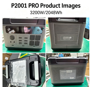 Alimentation électrique P2001 Pro 3200W, batterie solaire LFP haute capacité 2048Wh pour la maison, cellule de batterie Lifepo4 - Product Image 5