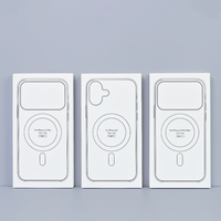 Boîte d'emballage en gros, conception personnalisée, logo, électronique grand public, gaufrage universel, carton recyclable, boîte pour étui de téléphone portable