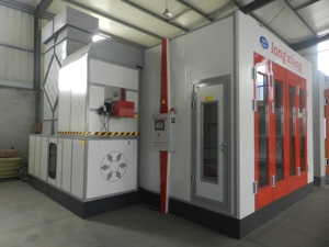 Cabina de <span class=keywords><strong>Pintura</strong></span> Profesional para Autos de 42kw con Calefacción Eléctrica e Iluminación LED para <span class=keywords><strong>Taller</strong></span> de Reparación de Carrocería - Product Image 4