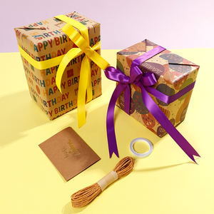 New Launch Fashion Star Element 43*300CM Birthday Daily Gift <b>Wrapping</b> <b>Paper</b> for Boys and Girls Children - Product Image 5