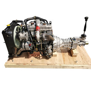Motor Diesel Turbo 4JB1T GL 100% Testado em Bancada com Caixa de Câmbio <span class=keywords><strong>2</strong></span>.8L 100HP 68KW - Novo para Picape SUV 4x2 - Product Image 1