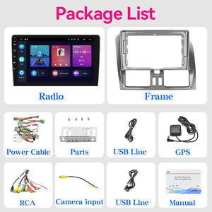 Crbrillar 9 "Android 12 Autoradio pour <span class=keywords><strong>VOLVO</strong></span> <span class=keywords><strong>XC60</strong></span> 2008-2013 Autoradio Autoradio Carplay Android Auto GPS Wifi Hifi Audio FM RDS - Product Image 6