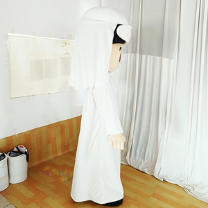 Costume de mascotte pour adultes homme et femme, style arabe, blanc et noir, design <span class=keywords><strong>personnage</strong></span> de <span class=keywords><strong>dessin</strong></span> <span class=keywords><strong>animé</strong></span>, Guangzhou Enjoyment CE - Product Image 2