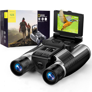 กล้องส่องทางไกล DT40 1080P HD สำหรับใช้งานกลางแจ้ง พร้อมกล้องบันทึกวิดีโอดิจิตอล 48MP และถ่ายภาพ กล้องโทรทรรศน์ 12x32 สำหรับดูนก - Product Image 1