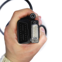 Cable de extensión OBD2 de 1.5M y 16 pines, cable de diagnóstico J1962, probador de batería de 12-24V para escáner Huayan Tengchang Nanhua