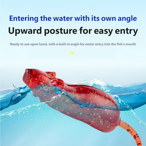 <span class=keywords><strong>Ensemble</strong></span> de leurres souples artificiels Thunder Frog Bionic en boîte pour la pêche au brochet en eau douce, lac/rivière/rivière, 50 mm/55 mm - Product Image 5