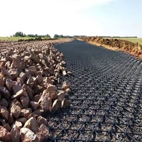Geogrid Triaxial de Alta Resistencia Serie TX para Carreteras, Ferrocarriles y Cimentaciones de Puentes