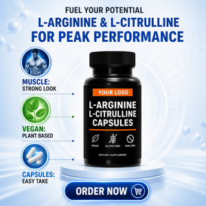 Cápsulas de Citrulina y Arginina Ausreson OEM, Suplemento Herbal de Raíz de Remolacha, 1000mg 3000mg, Cápsulas de Arginina y Citrulina para Energía - Product Image 2