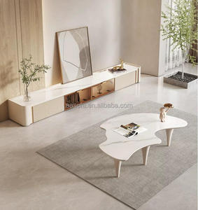 Moderno semplice <span class=keywords><strong>tavolo</strong></span> centrale in legno lungo pieghevole Cabinet <span class=keywords><strong>supporto</strong></span> <span class=keywords><strong>TV</strong></span> <span class=keywords><strong>supporto</strong></span> economico soggiorno mobili - Product Image 3