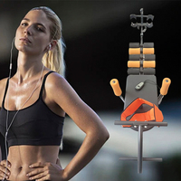 Banc de stretching électrique pliable pour le cou et la taille, pour usage domestique