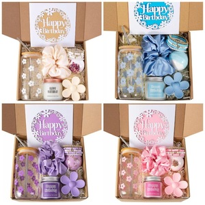 Modern Minimalism Glass <strong>Gift</strong> <strong>Set</strong> for <strong>Women</strong> Creative Birthday Valentine's Day Presents Includes Mug Scented - Product Image 2
