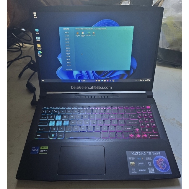 Original Laptop Katana 15.5" AMD Gaming Laptop for MSI I7-13620H RX4060 16GB+1TB SSD 8 Cores 165Hz Windows 10 Game Notebook