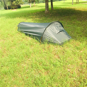 MCETO Sacco a Pelo per 1 Persona con Copertura Tenda Bivy Impermeabile per Escursionismo e Campeggio Ultraleggero - Product Image 5