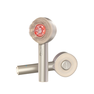 Eveekon Microcurrent Red Light + EMS Peine de masaje con cepillo vibrador para el cuero cabelludo para el cuidado del cabello y masajeador de cabeza reafirmante DE LA PIEL 4 modos - Product Image 1