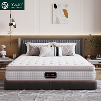 Matelas ultra-doux pour la maison et l'hôtel Matelas à compresseur hybride en mousse à mémoire d'ion oxygène négatif pour bébés et enfants