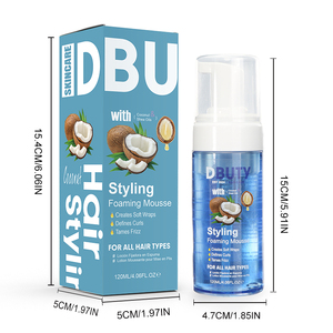 DBUTY <span class=keywords><strong>Mousse</strong></span> Riche Naturelle à Tenue Forte Produit de Coiffure Bio Rapide <span class=keywords><strong>Mousse</strong></span> <span class=keywords><strong>Fixante</strong></span> Naturelle pour Tous les Types de Cheveux - Product Image 6