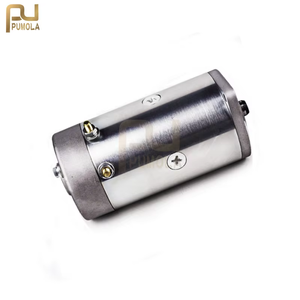 มอเตอร์ปั๊มน้ำมันไฮดรอลิกแบบมีแปรงถ่าน 24V พร้อมขดลวดทองแดงสำหรับการเคลื่อนที่ของชุดจ่ายกำลังไฮดรอลิก - Product Image 4