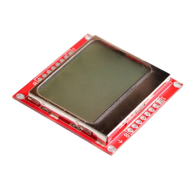 Smart Electronics LCD Module Display Monitor White Backlight Adapter PCB 84*48 84x84 for Nokia 5110 Screen