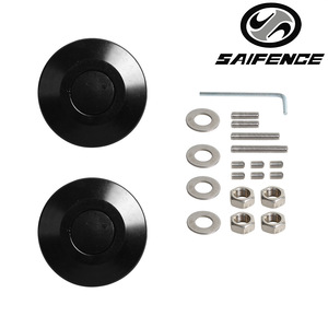 Cerradura para capó de coche, 60 mm, de acero, acabado mate, fácil instalación, para modificación de carreras - Product Image 5
