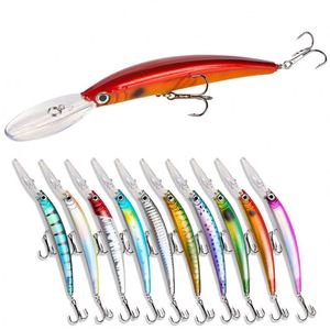 Señuelo Artificial Flotante de 15.3 cm y 16 g para Pesca de Lubina, Salmón y Bagre en Pesca Oceánica desde Barco - Product Image 1
