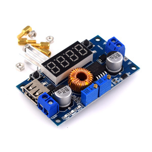 Módulo de Fuente de Alimentación Reductora de Voltaje Hongwei, 5A, Corriente y Voltaje Constantes, con Puerto USB para Convertidor de Banco de Energía - Product Image 2