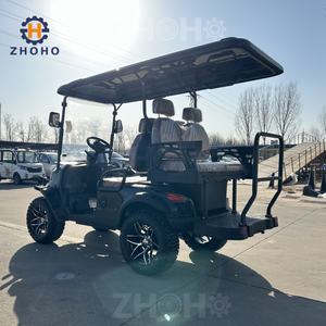 Voiturette <span class=keywords><strong>de</strong></span> golf électrique <span class=keywords><strong>de</strong></span> voiture utilitaire <span class=keywords><strong>4</strong></span> <span class=keywords><strong>places</strong></span> haute performance <span class=keywords><strong>de</strong></span> Noël pour hôtel <span class=keywords><strong>de</strong></span> villégiature - Product Image 3