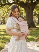 Porte-bébé Ergonomique en Coton Premium à Haute Capacité de Charge, Prix Usine, pour 0-3 Ans, Certifié CPC CE, Écharpe de Portage Pliable de Luxe