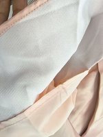 Elegante Vestido de Mujer para Primavera y Otoño, Sin Mangas, con Decoración de Botones de Diamantes, Vestido Rosa de Lino