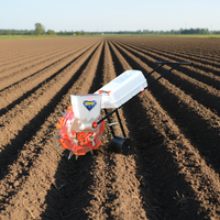 Semoir manuel à pousser pour petites graines de légumes et pommes de terre, à une rangée, de qualité professionnelle pour l'agriculture