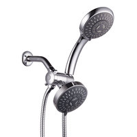 Salle de bain de haute qualité multifonctionnel Abs Flower Shower ensemble de quatre pièces avec tête et tuyau