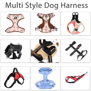 Arnês de Design para Cães Greyhound com Estampa de Verão e Logo Personalizado Acessórios para Animais de Estimação Coleiras e Guias Anti-Puxão - Product Image 3