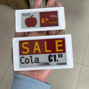 ป้ายราคาอิเล็กทรอนิกส์แบบดิจิทัล ESL คุณภาพสูง ขนาดหลายนิ้ว สำหรับร้านค้า  พร้อมจอแสดงผล E-Paper  ปรับแต่งได้ตามความต้องการ - Product Image 1
