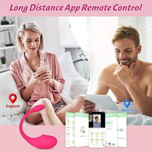 Ovetto Vibrante <span class=keywords><strong>Sex</strong></span> Toy di Alta Qualità Direttamente dalla Fabbrica, 10 Frequenze Impermeabile con Controllo via APP per Donna - Product Image 6