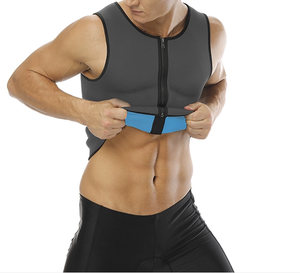 Мужской корсет для тренировки талии, жилет для потери веса, неопреновый корректор фигуры, майка, рубашка, без триммера на молнии - Product Image 3