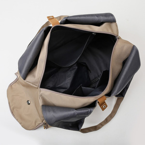 Sac de yoga unisexe avec compartiment séparé pour chaussures, séparation humide/sec, sac de sport à main, en polyester Oxford, durable, portable, convient pour tapis de yoga - Product Image 5