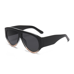 Nouvelles lunettes de soleil tendance pour hommes et femmes, idéales pour les voyages en plein air, la conduite, la plage, avec protection solaire, monture large et colorée - Product Image 3