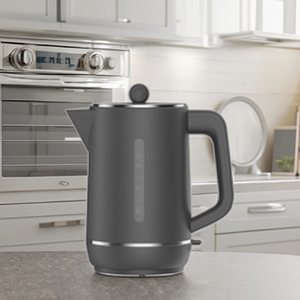 <span class=keywords><strong>Bouilloire</strong></span> électrique en plastique sans fil Lontor 1.7 litres avec contrôle de la <span class=keywords><strong>température</strong></span> et maintien au chaud - Product Image 4