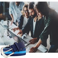 Ceinture tissée très extensible, styles japonais et coréen, ceinture de taille réglable, best-seller pour femmes et hommes, accessoires de robe