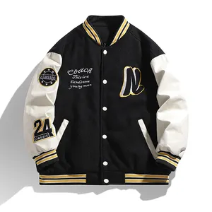 Amazon Classic Baseball Jacket Herren Winter Warm Sweatshirt