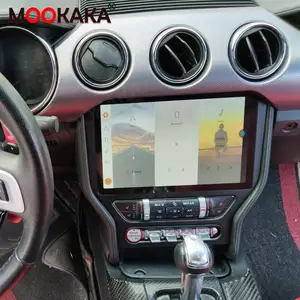 Schermo verticale Android 12 autoradio ricevitore per Ford Mustang 2015-2021 GPS navigazione Carplay Stereo IPS