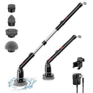 Portable Spin Scrubber Power Bathroom Floor Scrubber Cordless Shower Cleaner <strong>Electric</strong> <strong>Cleaning</strong> <strong>Brush</strong> - Product Image 1