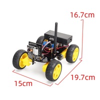 Kit de robot intelligent pour voiture DIY ESP32-CAM avec caméra - Assemblage facile