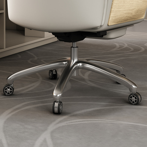 Chaise de bureau de luxe en cuir meilleure chaise de bureau ergonomique fauteuil de direction en cuir de vachette véritable - Product Image 6