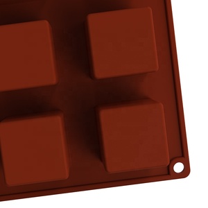 แม่พิมพ์เค้กซิลิโคนทรงลูกบาศก์ 15 ช่อง สำหรับทำมูส ขนมอบ ของหวาน ช็อกโกแลต บราวนี่ ไอศกรีม พุดดิ้ง บรรจุในถุง OPP - Product Image 3