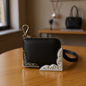 Ilan Metal <b>Corner</b> <b>Protector</b> 2.5cm 12pc Silver And Gold Mix For Bag Protection - Product Image 3