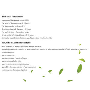 Analyseur de sperme de chien assisté par ordinateur pour instrument vétérinaire pour évaluer la qualité du sperme spécifique aux espèces animales - Product Image 5