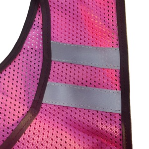 Gilet di sicurezza ad alta visibilità gilet <span class=keywords><strong>giacca</strong></span> a rete riflettente per gli sport all'aria aperta per il ciclismo <span class=keywords><strong>e</strong></span> la corsa - Product Image 2