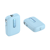 Batería Externa Portátil Recargable USB de 10000mah y 20W, Mini, Linda, de Invierno, Carga Rápida, Reutilizable, Venta al Por Mayor