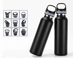 กระบอกน้ำสแตนเลสสุญญากาศแบบกำหนดเองพร้อมฝาปิดมีหูจับ ฉนวนสองชั้น เก็บอุณหภูมิได้ดี เหมาะสำหรับเป็นของขวัญ - Product Image 1